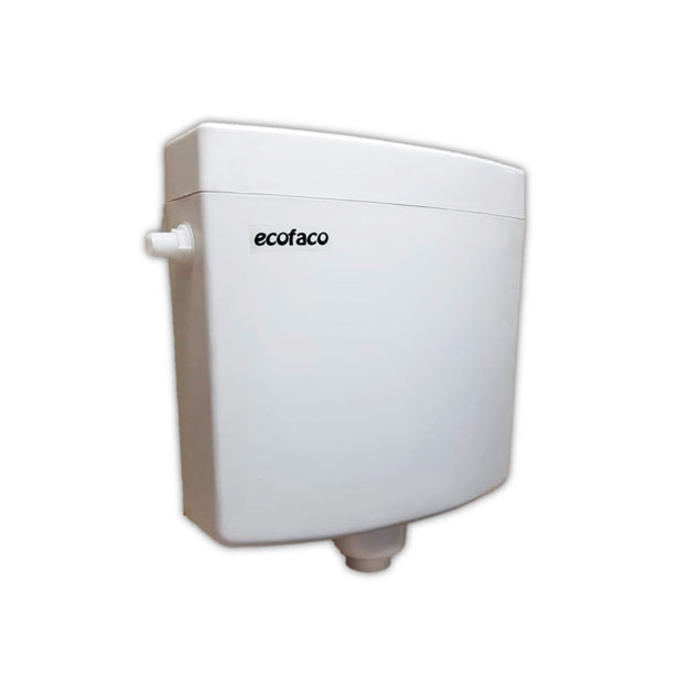 Imagen de Cisterna doble descarga Ecofaco blanca