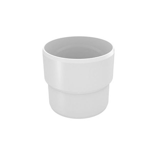 Imagen de Acople para tubo blanca canaletas Tigre