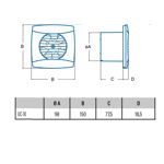 Imagen de Extractor de bañoUC-10 Std.