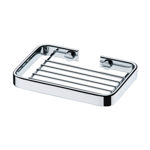 Imagen de JABONERA DE ACERO CROMADO REJA