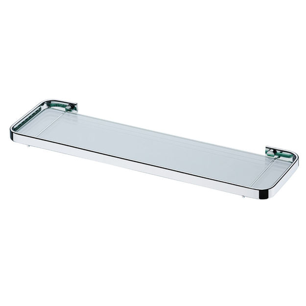 Imagen de ESTANTE DE BAÑO EN VIDRIO 11 X 38 CM