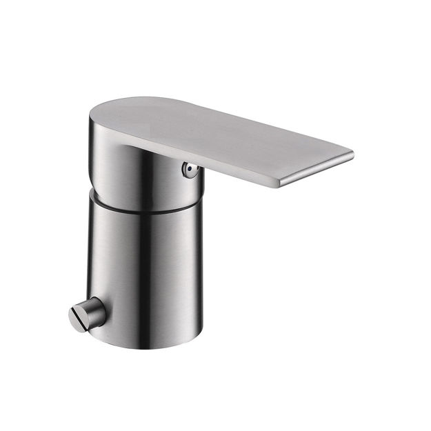 Imagen de Grifería de bidet Monocomando con Transferencia Loft Gris Satinado