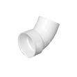 Imagen de Codo PVC bajada pluvial 67º3 NICOLL