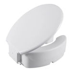 Imagen de Asiento inodoro elevado c/tapa 16.50cm Astra