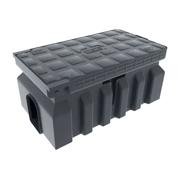 Imagen de Nicho de OSE tapa entera Inplast 1/2" y 1"Aprobado