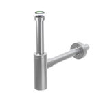 Imagen de Sifón botella lavatorio inoxmater 1.1/4 acero satinado BONOMINI