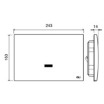 Imagen de Placa pulsador electrónica Electra II Oli