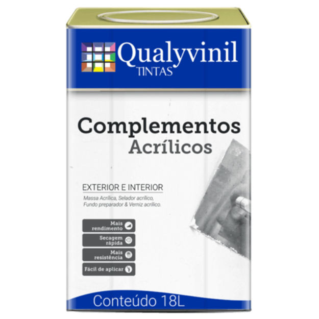 Imagen de Sellador acrílico Qualyvinil 18 litros