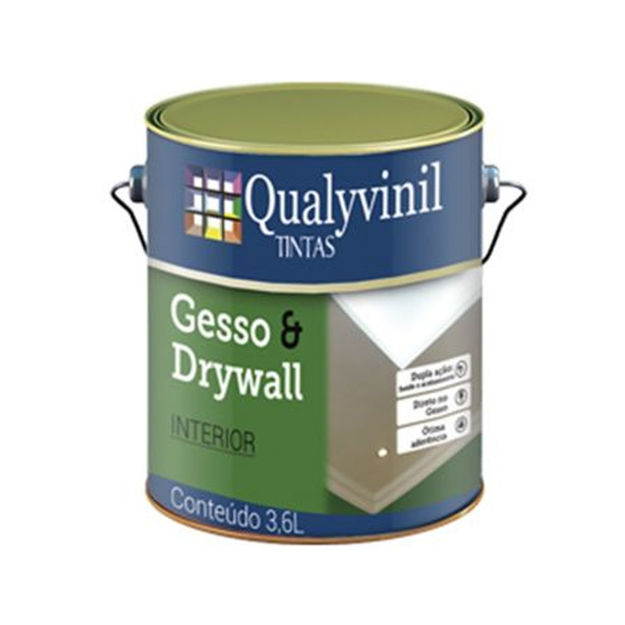 Imagen de Latex económico blanco yeso y Drywall 3,6 litros