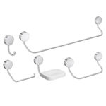 Imagen de Kit accesorio Deca 5 piezas bronce cromado Net