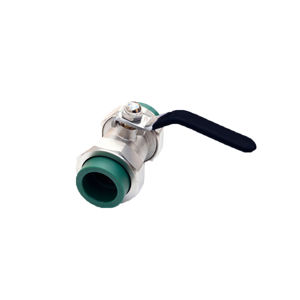 Imagen de Válvula esférica fusion palanca negra 32 PRACTO