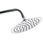 Imagen de Brazo con roseta Inox. 20 cm diámetro Facoflex