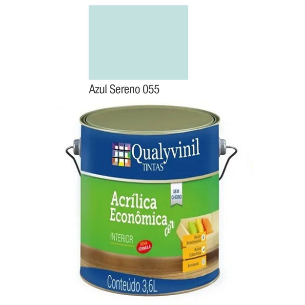 Imagen de ACR ECONOM COLOR - AZUL SERENO 3,6 LITROS