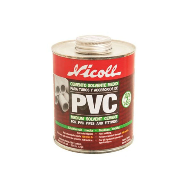 Imagen de Adhesivo cemento de pvc 946 ml Nicoll
