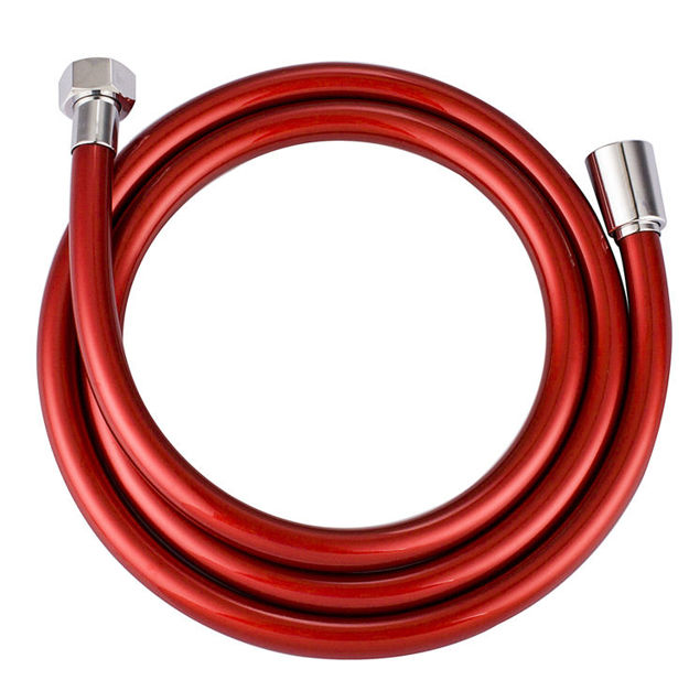 Imagen de Flexible para ducha 1.50 mt rojo DMC