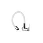 Imagen de Grifo unitario de cocina para pared Allure Mouve Blanco Cromo