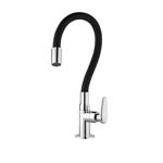 Imagen de Grifo unitario mesa cocina ALLURE MOUVE cromo Negro