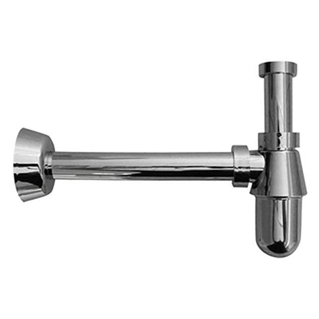 Imagen de Sifón cromado lavatorio botella italiano Royal