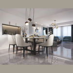 Imagen de Porcelanato para piso y pared Zeus 70x70 cm Pulido brillante y rectificado