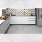 Imagen de Cerámica para piso y pared Panama gris 57x57cm Satinada