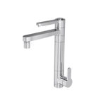 Imagen de Grifería de cocina Monocomando de mesada click con filtro purificador Cromado