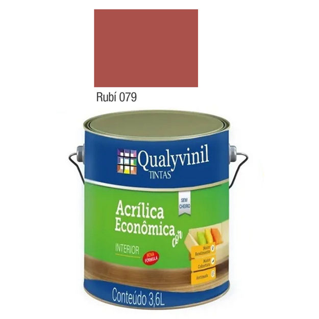 Imagen de ACR ECONOM COLOR - RUBI 3,6 LITROS