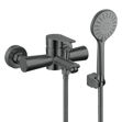 Imagen de Grifería de Ducha Monocomando Exterior con Transferencia Celtic grafito