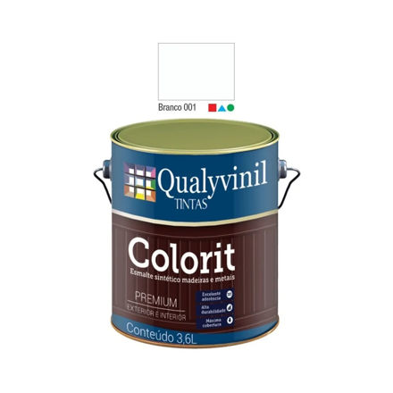 Imagen de COLORIT BRILLANTE BLANCO 3,6 LITROS