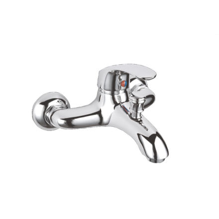 Imagen de Grifería de ducha Monocomando exterior con transferencia Caddie Cromado