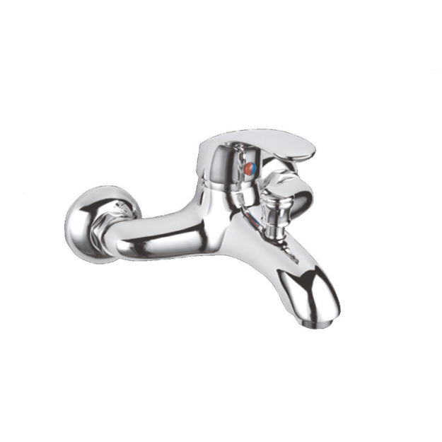 Imagen de Grifería de ducha Monocomando exterior con transferencia Caddie Cromado