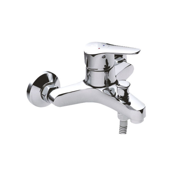 Imagen de Monocomando ducha exterior c/t Golf bronce cromado