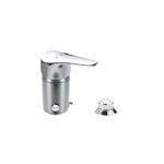 Imagen de Grifería de bide Monocomando con transferencia Golf cromado