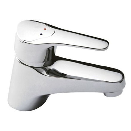 Imagen de Grifería de lavatorio Monocomando de mesada Golf cromado