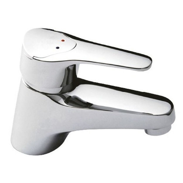 Imagen de Grifería de lavatorio Monocomando de mesada Golf cromado