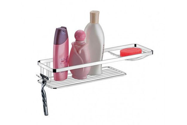 Imagen de ORGANIZADOR DE BAÑO DE PARED AMURAR