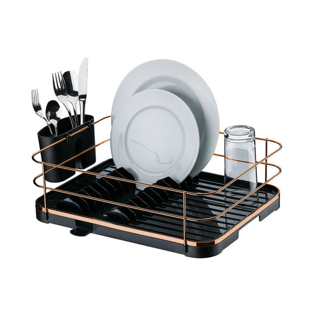 Imagen de ESCURREPLATOS NEGRO RED GOLD