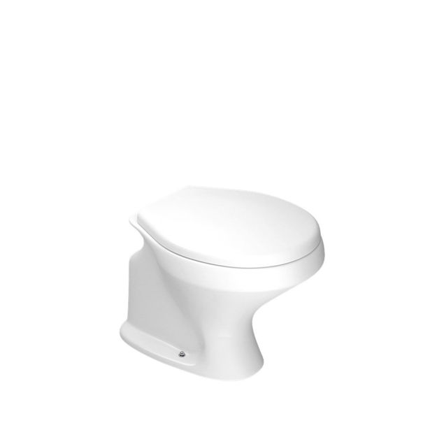 Imagen de Inodoro corto Ravena blanco