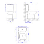 Imagen de Kit completo inodoro con mochila dual Flex