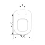 Imagen de Tapa acolchada Vogue Plus Blanca