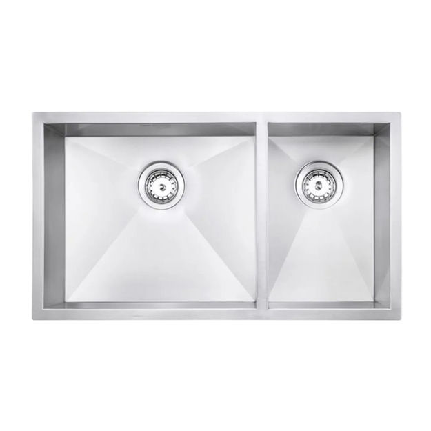 Imagen de Pileta de cocina DREAM pileta y media inox(304) 76x42x23 cm