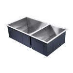 Imagen de Pileta de cocina DREAM pileta y media inox(304) 76x42x23 cm