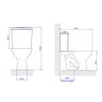 Imagen de Inodoro con mochila IZY Doble Descarga