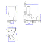 Imagen de Inodoro con mochila STUDIO KIDS