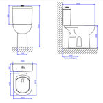 Imagen de Inodoro con mochila VOGUE PLUS CONFORTO