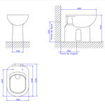 Imagen de Inodoro Conforto Vogue blanco