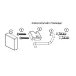 Imagen de ORGANIZADOR DE DUCHA NEGRO BRILLO