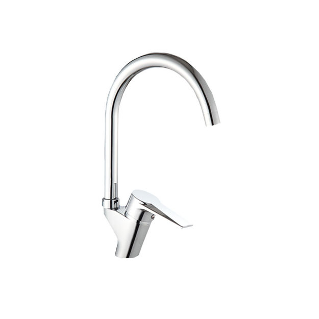 Imagen de Grifería de cocina Monocomando de mesada Match cromado