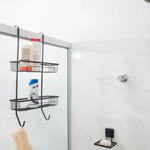 Imagen de JABONERA CON VENTOSA - NEGRO MATE