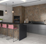 Imagen de Gres para piso y pared Corten rustico 60x120 cm Mate y Rectificado