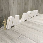 Imagen de Porcelanato para piso y pared Alaska 24.5x100 cm Mate y rectificado